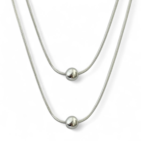 Snake Chain Ball Payal – 925 Silver Anklet, 8g (Girls, Lightweight, Daily Wear)