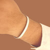Sleek Men’s Bracelet - 925 Sterling Silver, 23g