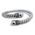 Twist Ball Kada – 925 Silver Adjustable Bracelet for Men & Women, 27g