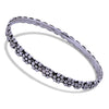Lightweight Floral Bangle – 925 Silver, 31g Handmade Daily & Party Wear