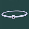 Openable Ball Kada – 925 Silver, 11.5g Daily Wear Bangle for Women