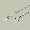 Imported Italian Box Chain Evil Eye Anklet – 925 Silver, 4.4g Girls, Daily Wear