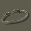 Sleek Men’s Bracelet - 925 Sterling Silver, 23g