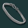 Classic Men’s Bracelet - 925 Sterling Silver, 23g, Detailed Chain