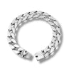 Gucci-Style Men’s Bracelet - Chunky Silver, 46g, Cuban Link