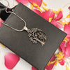 Radha Krishna Jhula Pendant – 925 Sterling Silver, Oxidized, 25×40 mm | Rudra Craft