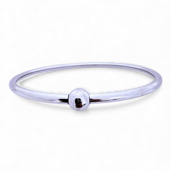 Openable Ball Kada – 925 Silver, 11.5g Daily Wear Bangle for Women